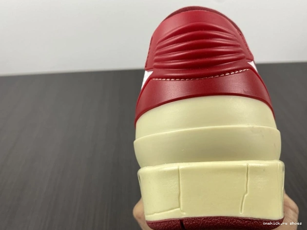 Rep White 2 Off-White Jordan DJ4375-106 Low Red Retro SP 0610